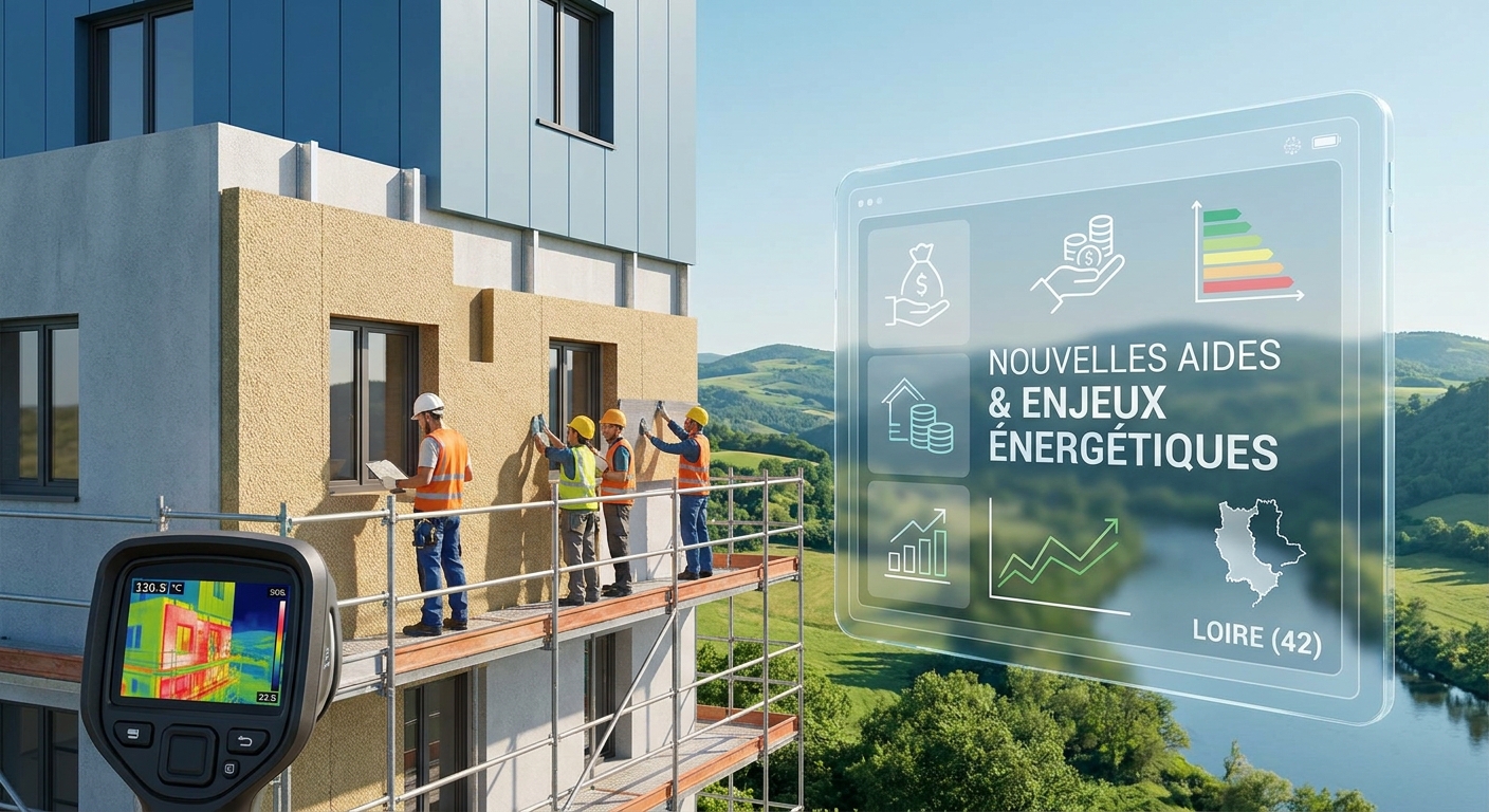 Ravalement Façade 42 : Nouveaux Aides et Enjeux Énergétiques