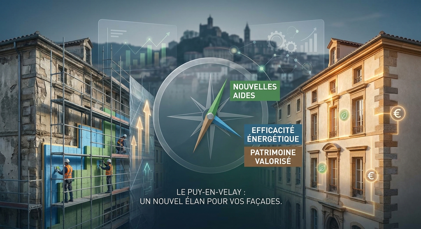 Ravalement Façade au Puy-en-Velay : Nouvelles Aides Dévoilées