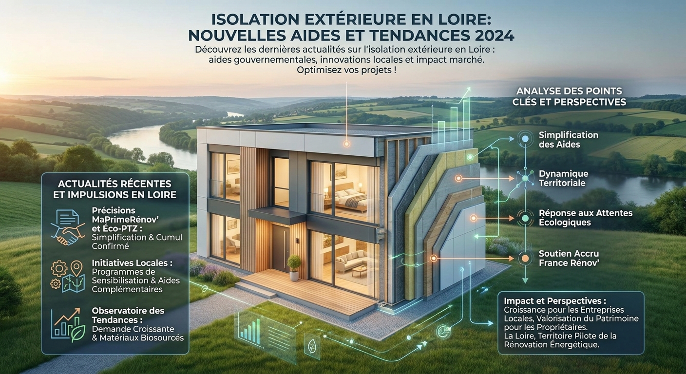 Isolation Extérieure en Loire: Nouvelles Aides et Tendances 2024