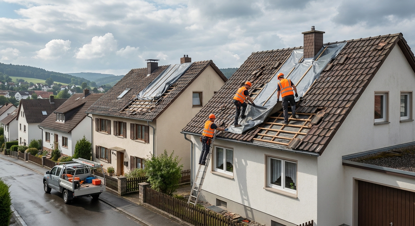Saint-Just-Malmont : Les Couvreurs Face à l'Urgence Post-Orage