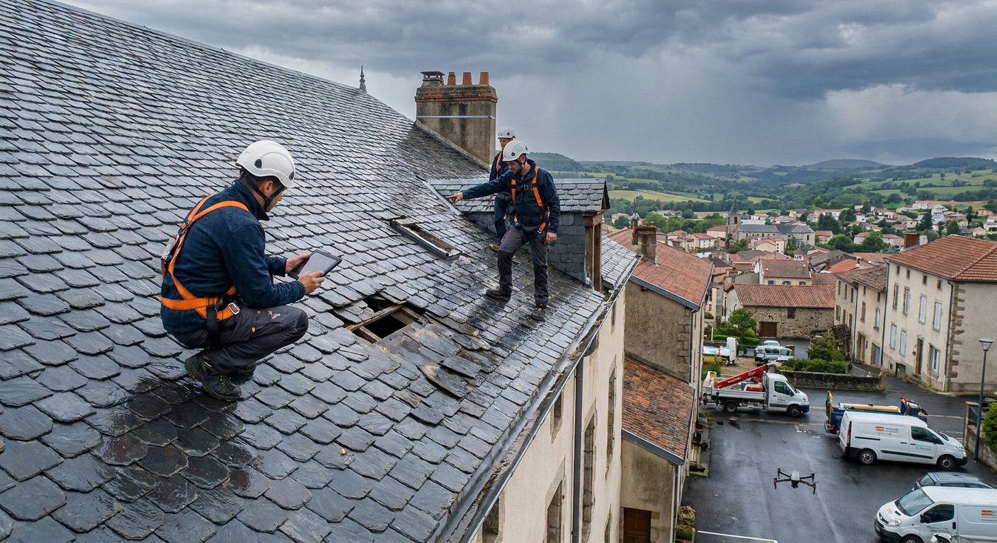 Yssingeaux : Couvreurs en Alerte Après les Intempéries Récentes