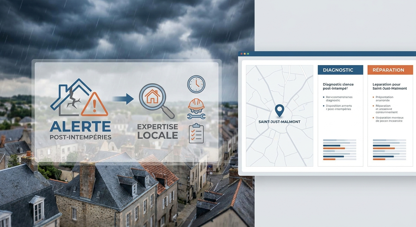 Toitures à Saint-Just-Malmont : Alerte Post-Intempéries