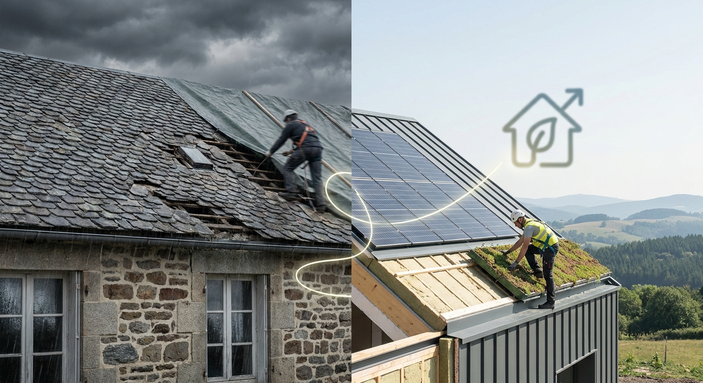 Toitures en Haute-Loire : Vague de Rénovation et Défis Climatiques