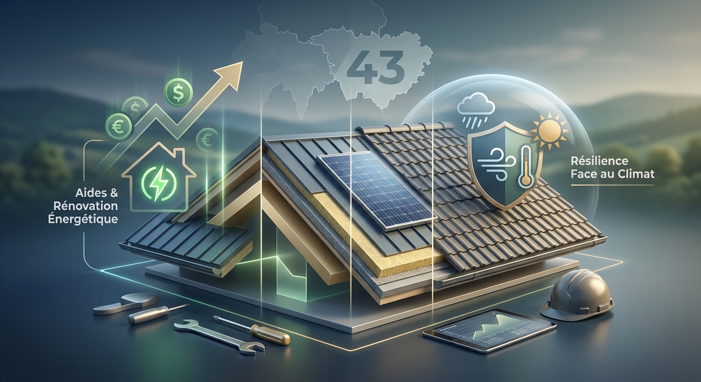 Actualité Toitures 43 : Aides & Résilience Face au Climat