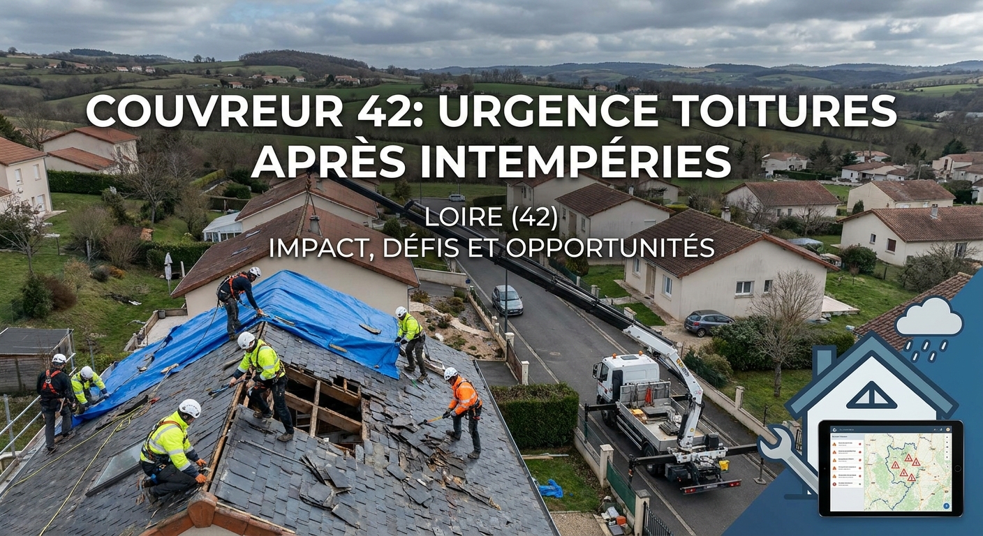 Couvreur 42: Urgence Toitures Après Intempéries